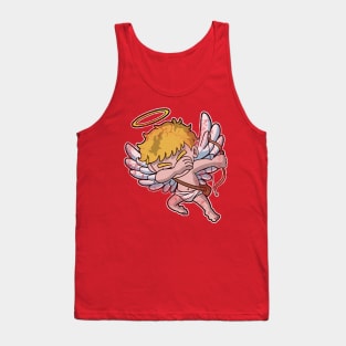 Dabbing Cupid Valentine's Day Tank Top